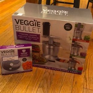 Veggie Bullet: Shred, Slice, Spiralize+Shoestring